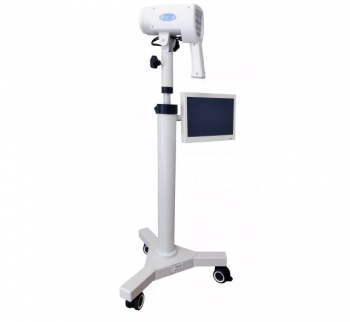 Компактный видеокольпоскоп UAB Biomedicinos Technika ALScope SLV-101 HDm на прямой стойке - ViaMedis