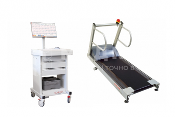 Система для нагрузочного тестирования Schiller CARDIOVIT CS-104 с беговой дорожкой MTM-1400 Med - ViaMedis