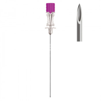 Игла спинальная Quincke (Квинке) Apexmed без проводника 24G/90мм (25шт/уп) - ViaMedis