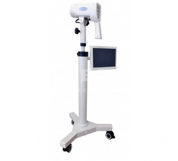 Компактный видеокольпоскоп UAB Biomedicinos Technika ALScope SLV-101 HDm на прямой стойке - ViaMedis