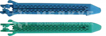 Кассета для линейного сшивающе-режущего аппарата линейного анастомоза Brightness Medical, зеленого цвета для плотной ткани, длина шва 55 мм, высота скобы 4,5 мм - ViaMedis